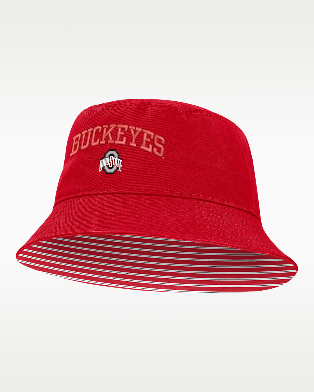 Ohio State Primetime Apex Men's Nike College Bucket Hat - Red