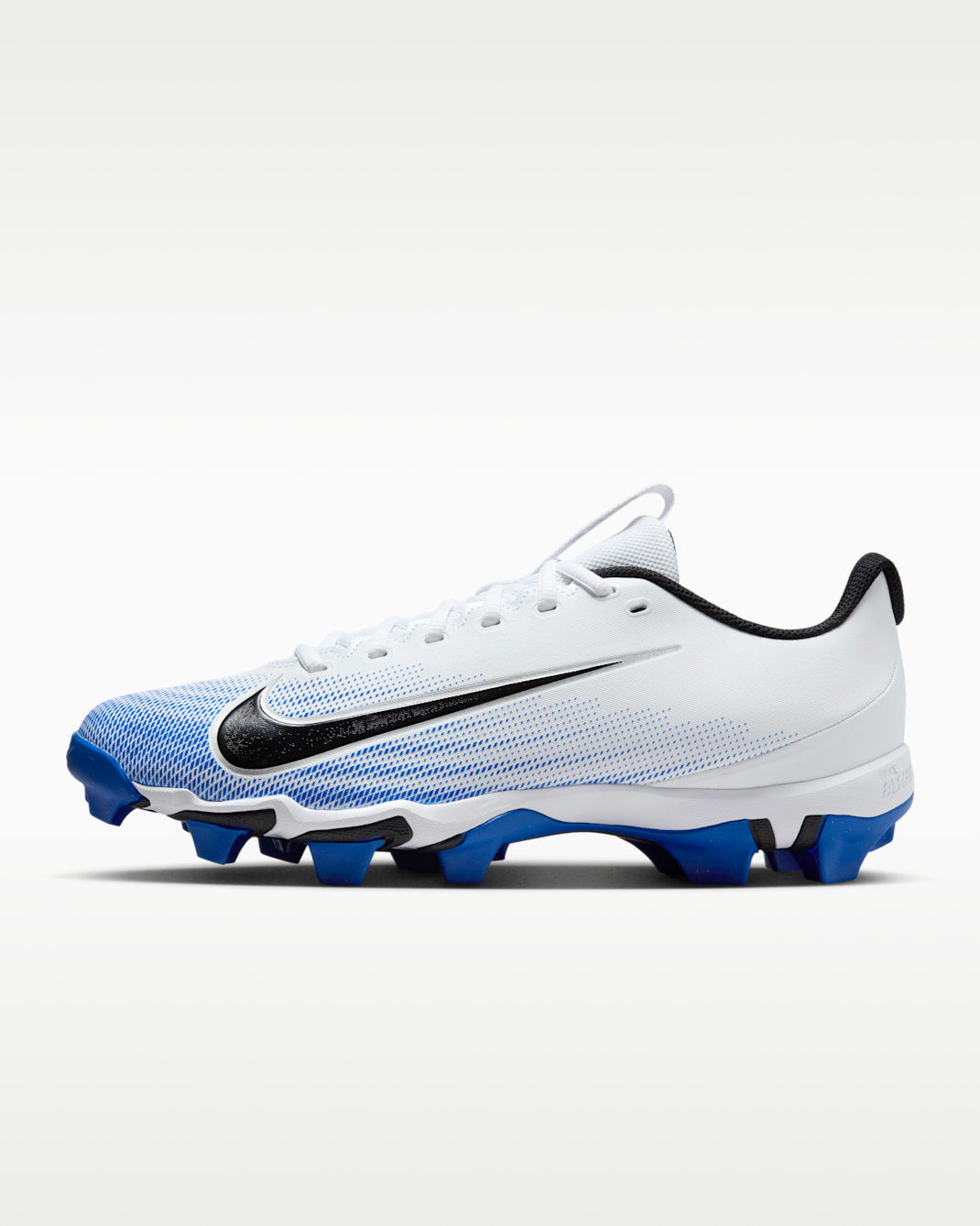 Tacos de fútbol americano Nike Vapor Shark 3 - Blanco/Azul carrera/Negro
