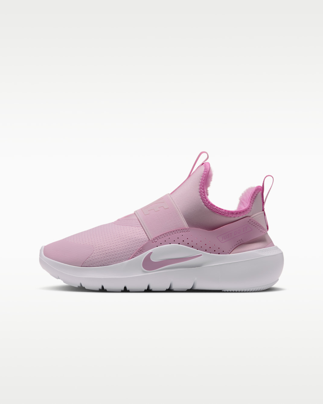 Nike Flex Runner Warm Older Kids' Running Shoes - Pink Foam/Pink Rise/Pure Platinum/Pink Foam