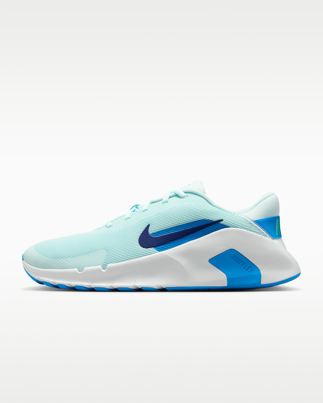 Nike Flex Train Men's Workout Shoes - Glacier Blue/Photo Blue/Off White/Deep Royal Blue