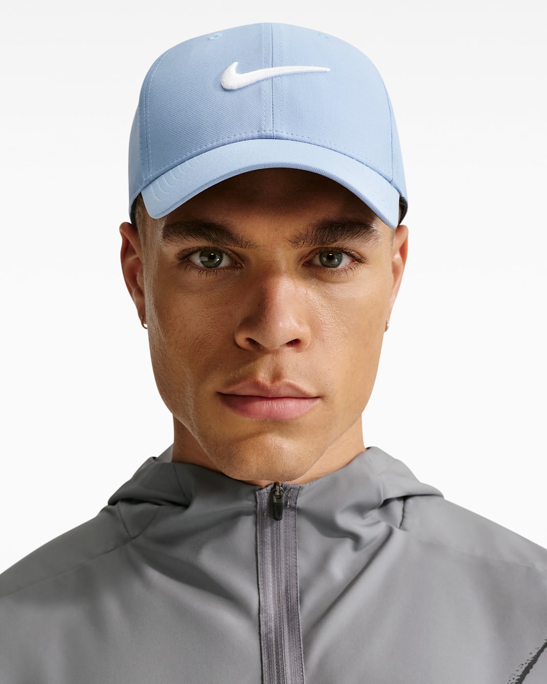 Nike Dri-FIT Club Structured Swoosh Cap - Work Blue/White