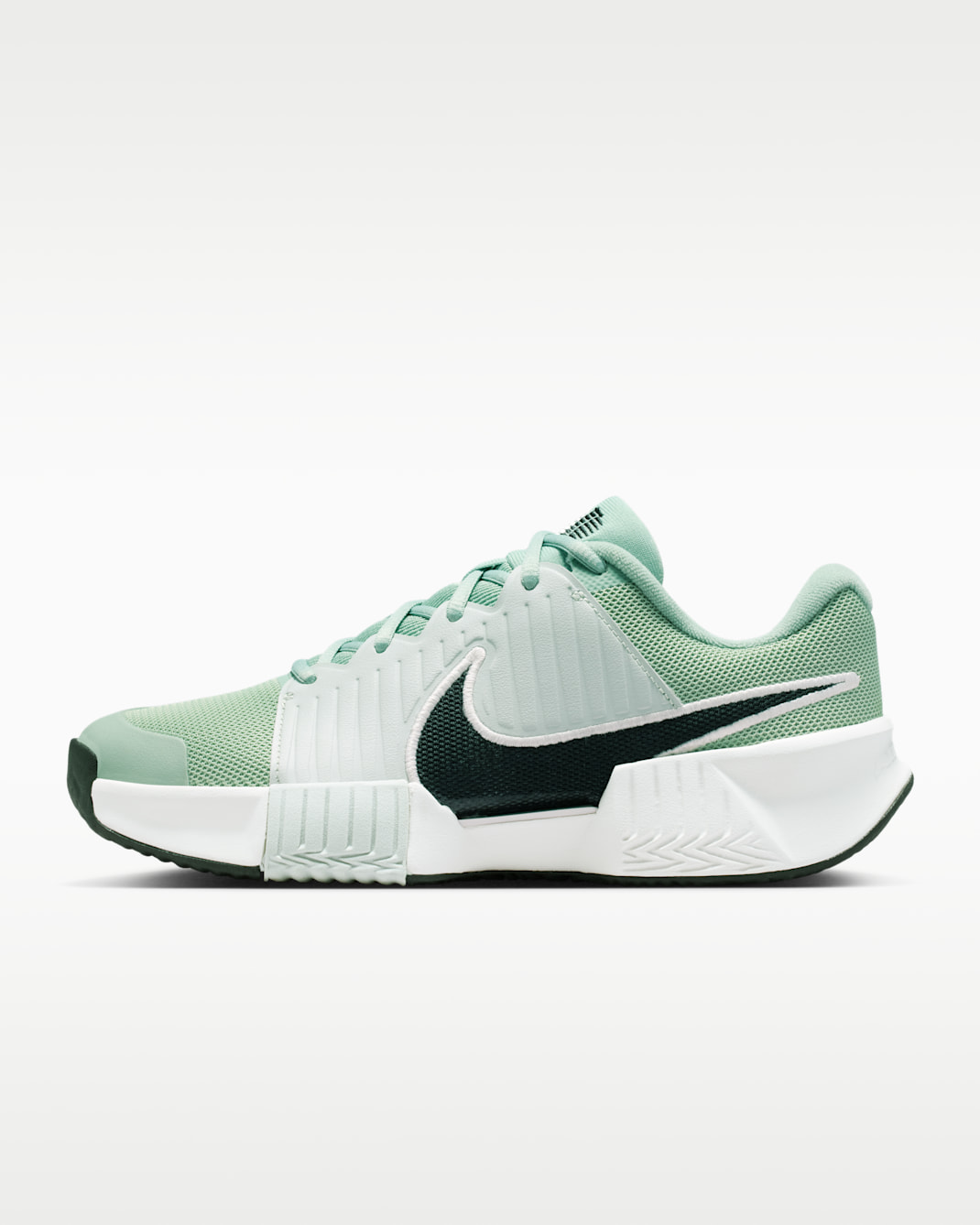 Damskie buty do tenisa na korty ziemne Nike GP Challenge Pro - Steam/Light Silver/Biel/Czerń