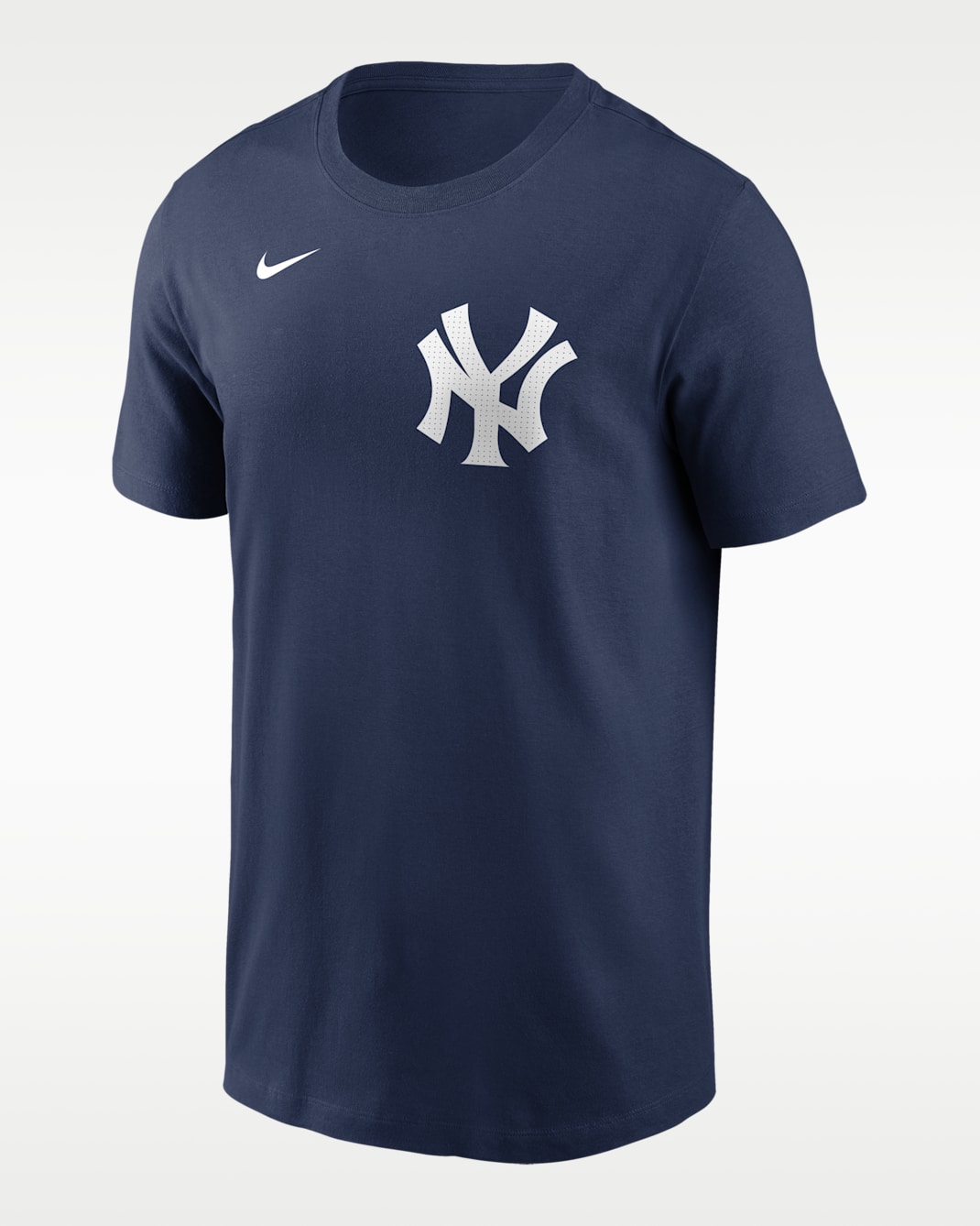 Playera Nike de la MLB para hombre Aaron Judge New York Yankees Fuse - Azul marino