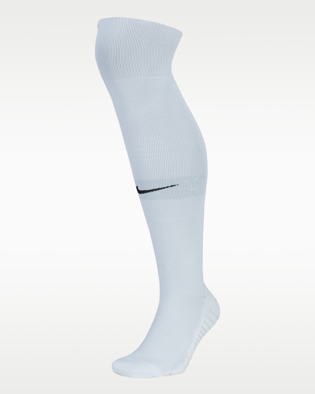 Nike Squad 足球小腿襪 - 白色/Pure Platinum/黑色