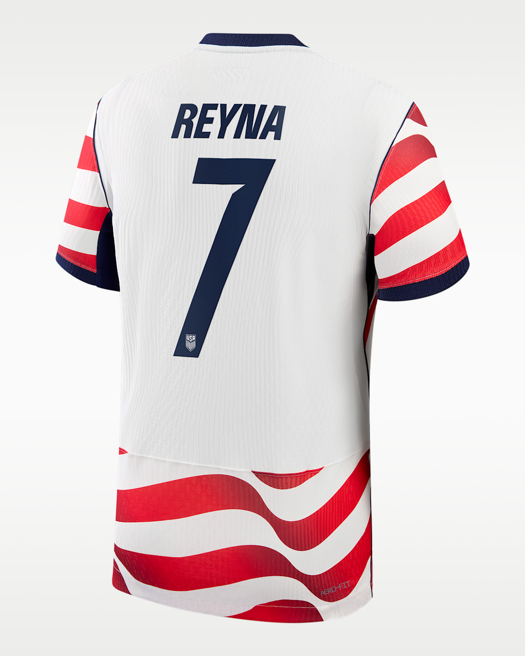 Giovanni Reyna USMNT 2026 Match Home Men's Nike Dri-FIT ADV Soccer Jersey - White