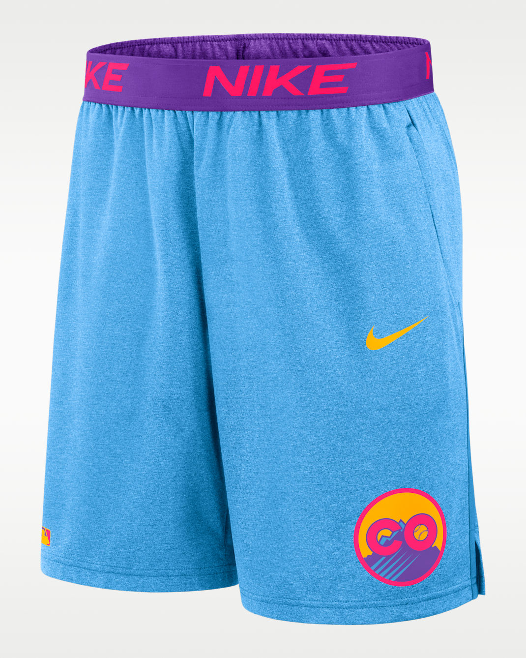 Colorado Rockies Authentic Collection City Connect Men's Nike Dri-FIT MLB Shorts - Grey