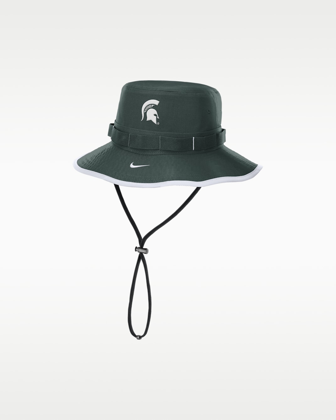 Michigan State Spartans On-Field Apex Boonie Men's Nike Dri-FIT College Bucket Hat - Pro Green