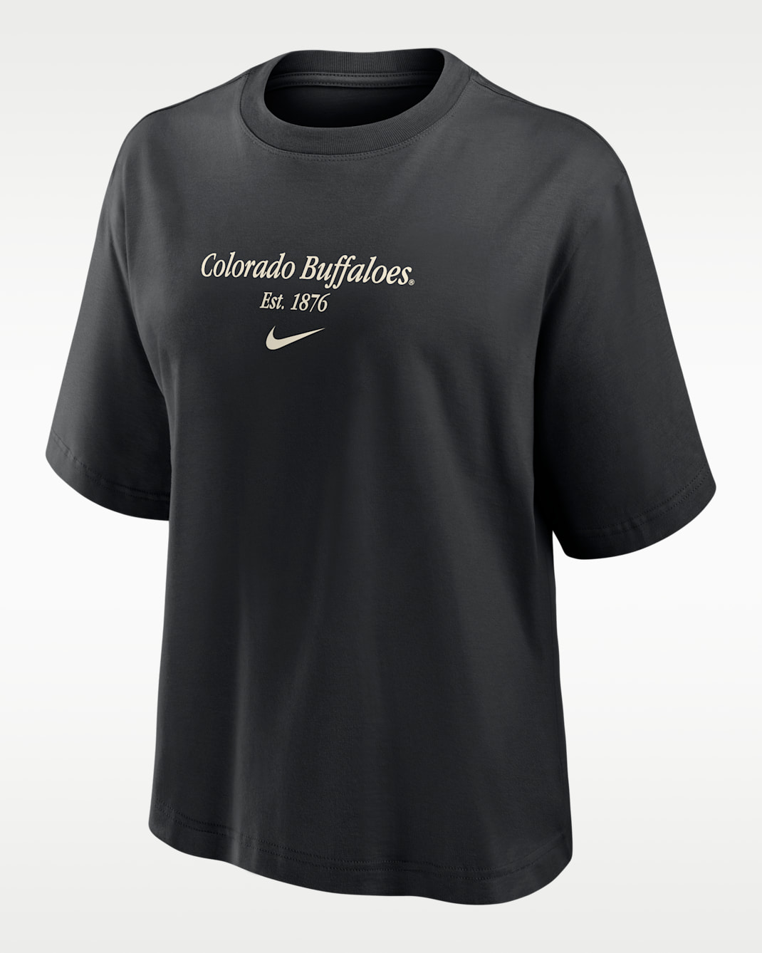 Colorado Authentics Women's Nike College Boxy T-Shirt - Black