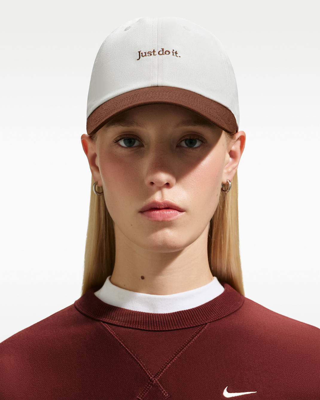 Nike Club Unstructured JDI Cap - Sail/Cacao Wow/Cacao Wow