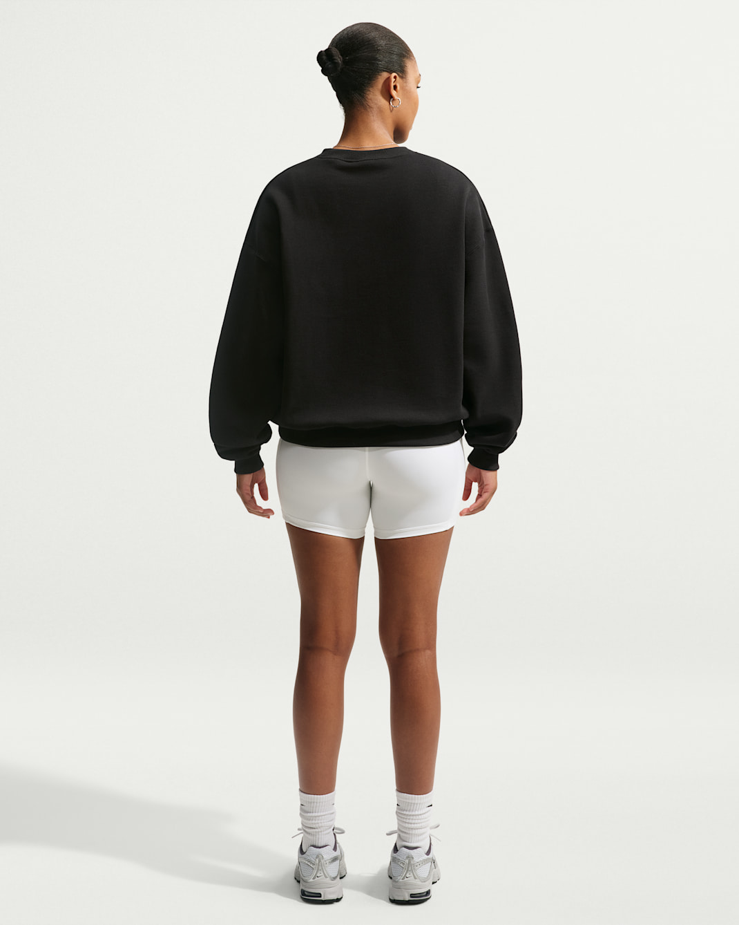 Nike Studio Fleece Medium Weight Women's Oversized Graphic Crew