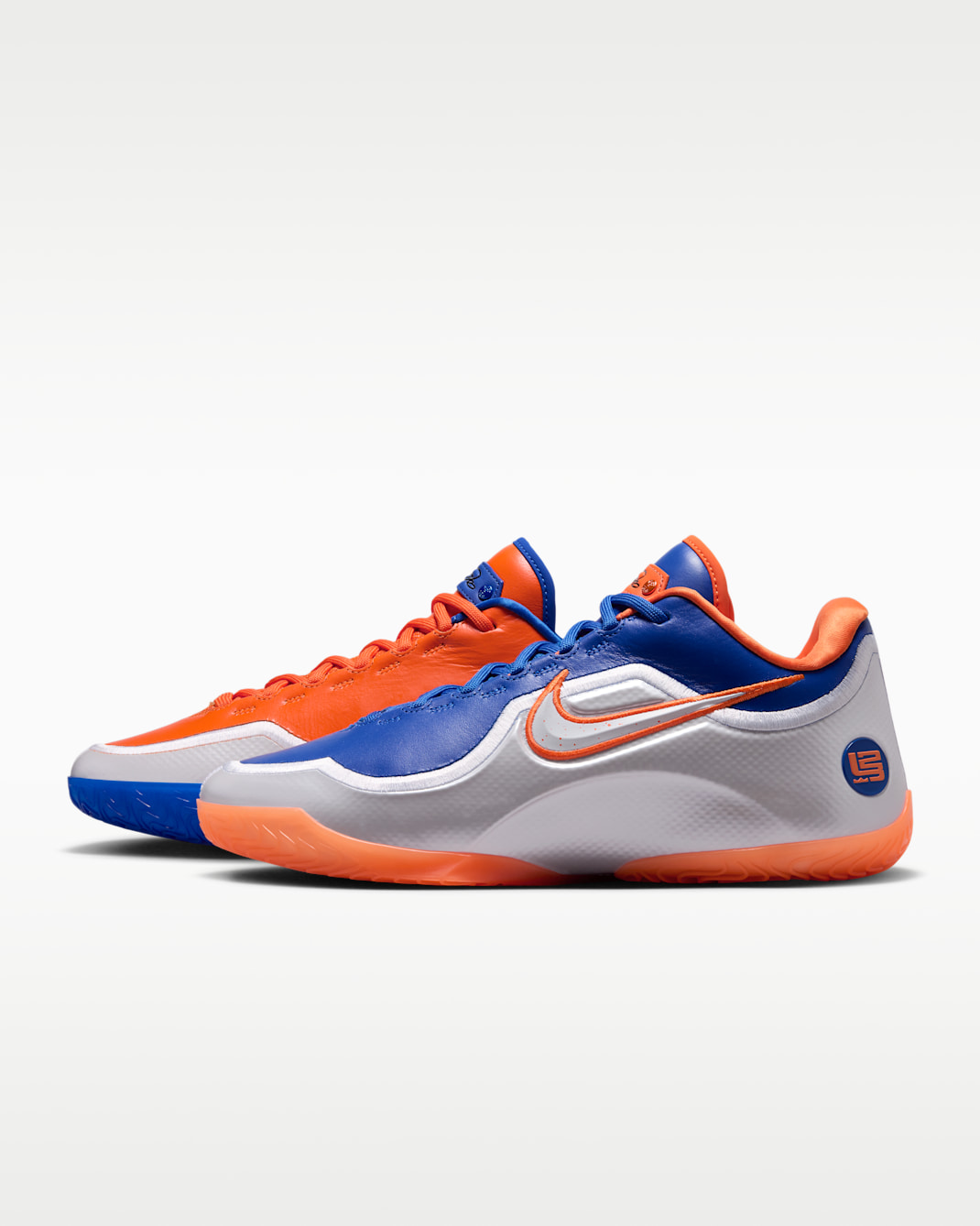 LeBron XXIII Basketball Shoes - Game Royal/Safety Orange/White