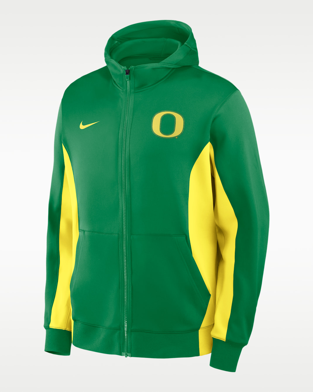 Oregon Game Men's Nike Dri-FIT College Full-Zip Hooded Jacket - Green
