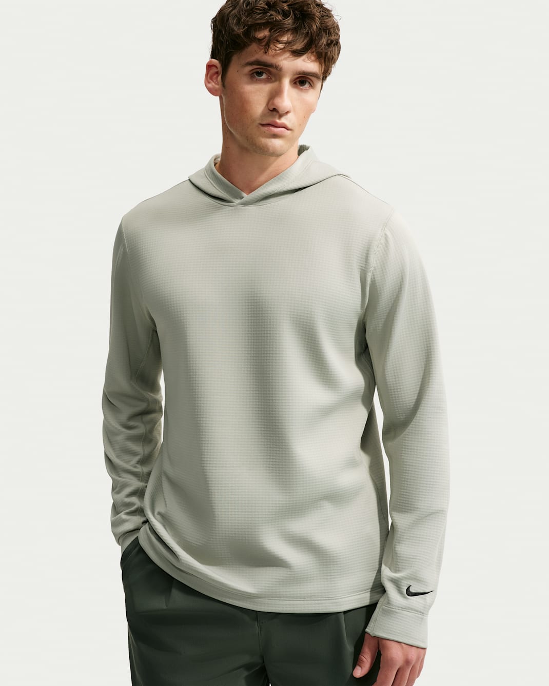 Nike Velocity Men's Therma-FIT Golf Hoodie - Jade Horizon/Black