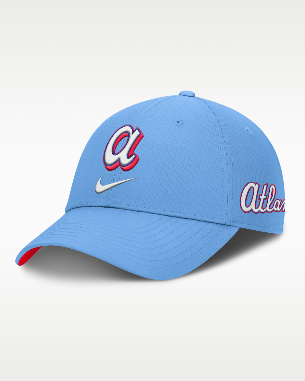 Gorra Nike Dri-FIT de la MLB ajustable para hombre Atlanta Braves City Connect Club - Azul pólvora