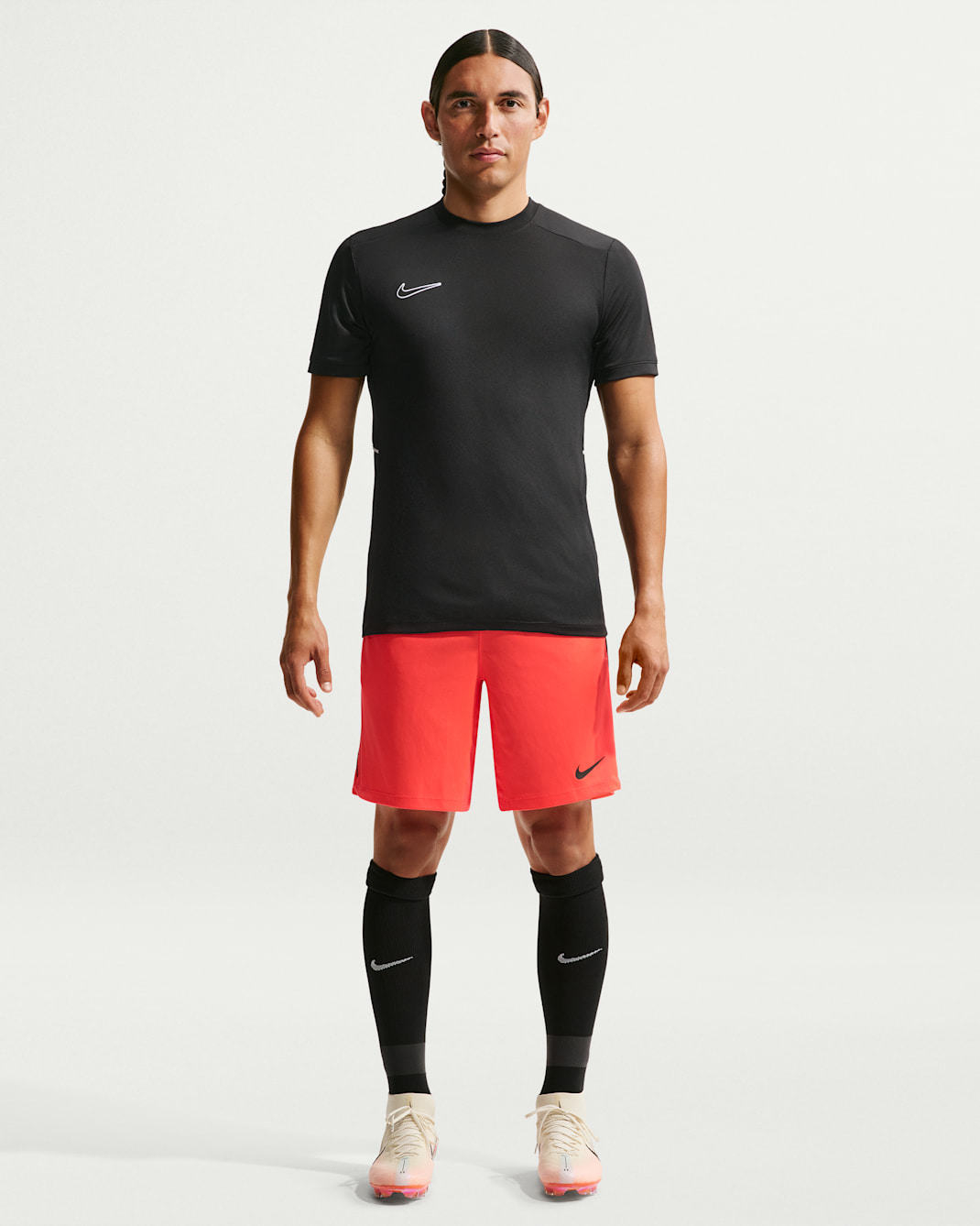 Nike Strike Men's Dri-FIT Soccer Shorts - Hot Lava/Anthracite/Anthracite/Anthracite