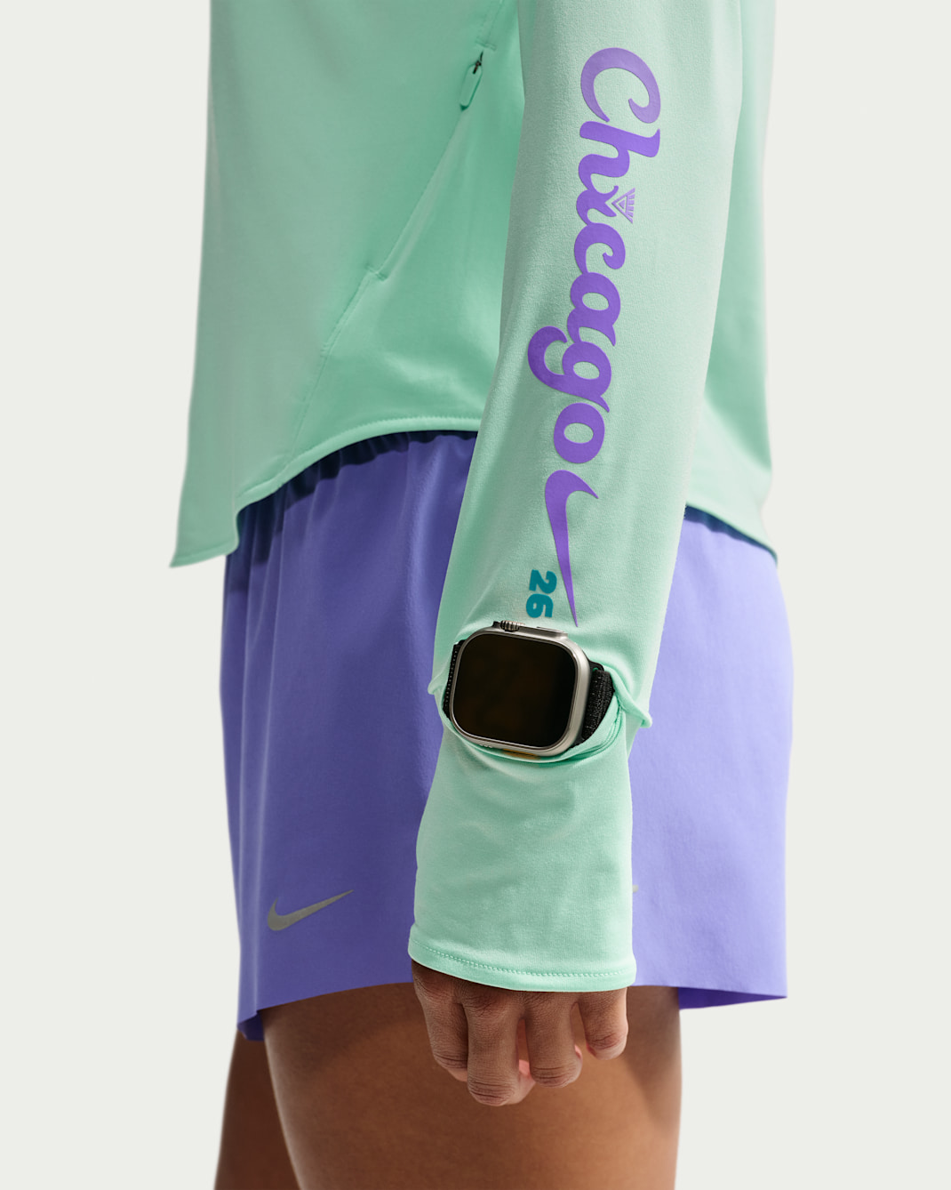 Nike Swift Women's Dri-FIT UV Protection 1/2-Zip Running Top
