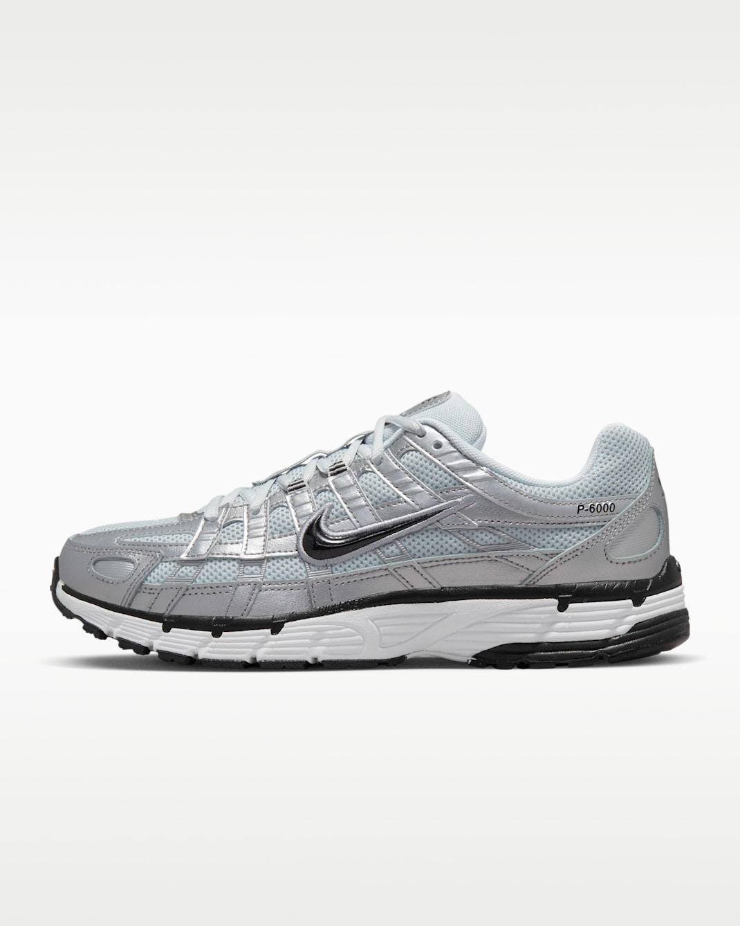 Chaussure Nike P-6000 - Blanc/Metallic Silver/Pure Platinum/Noir
