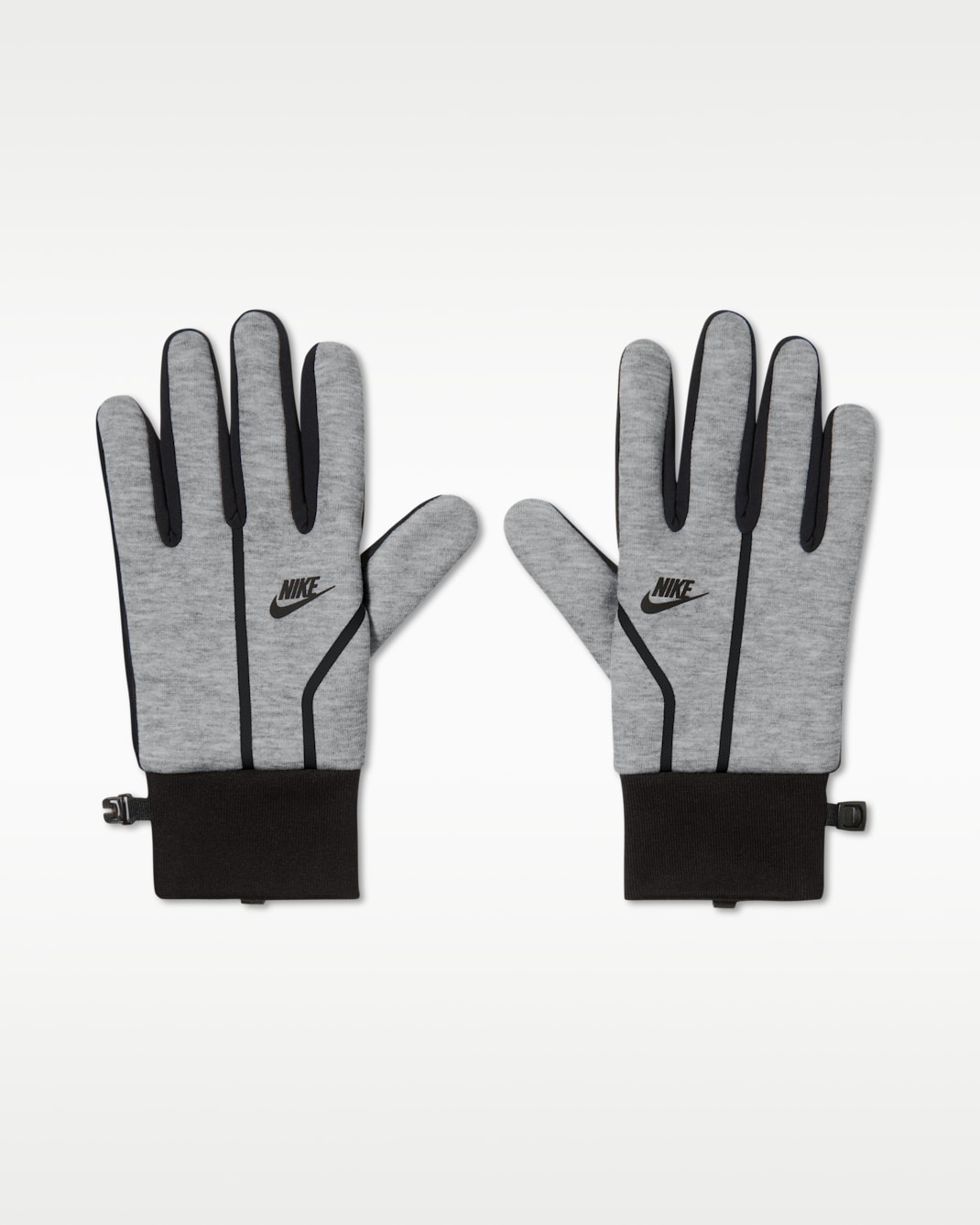 Nike Tech Fleece Men's Gloves - Dark Grey Heather/Black