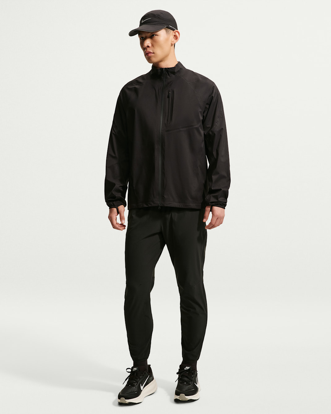 กางเกงผู้ชายผ้าทอ Repel NikeLab | Running - ดำ/ดำ/ดำ