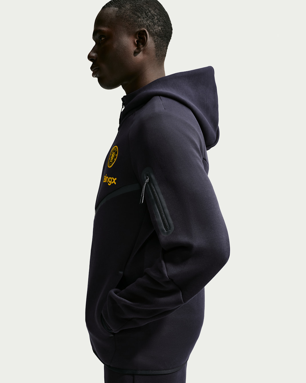 Chelsea FC Tech Fleece Windrunner Men's Nike Soccer Full-Zip Hoodie
