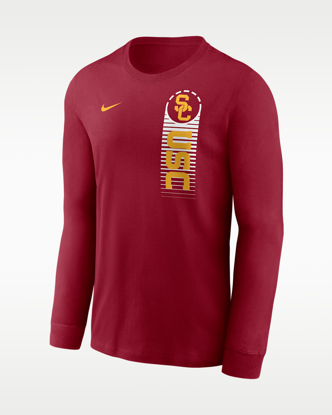 USC Primetime Men's Nike College Long-Sleeve T-Shirt - Cardinal Red