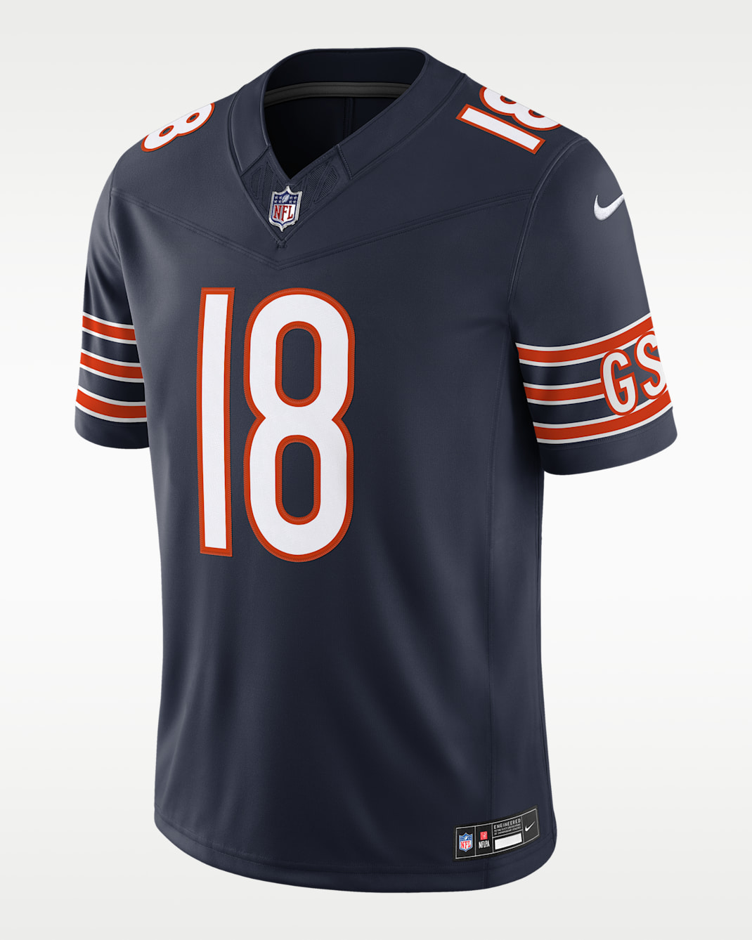 Caleb Williams Chicago Bears Men's Nike Dri-FIT NFL Limited Jersey - Navy