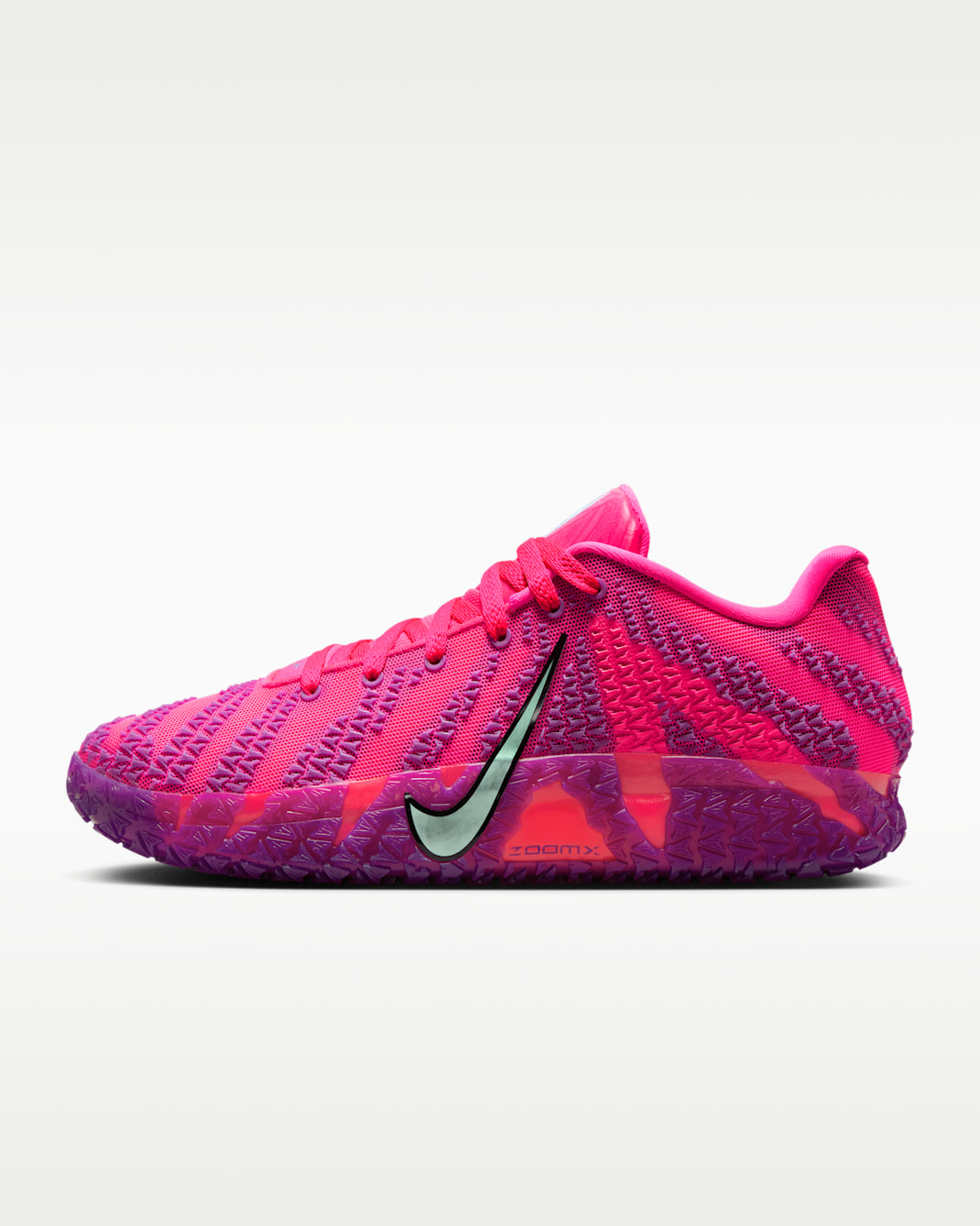 JA 3 'Price of Admission' EP Basketball Shoes - Hyper Pink/Black/Viotech/Mint Foam
