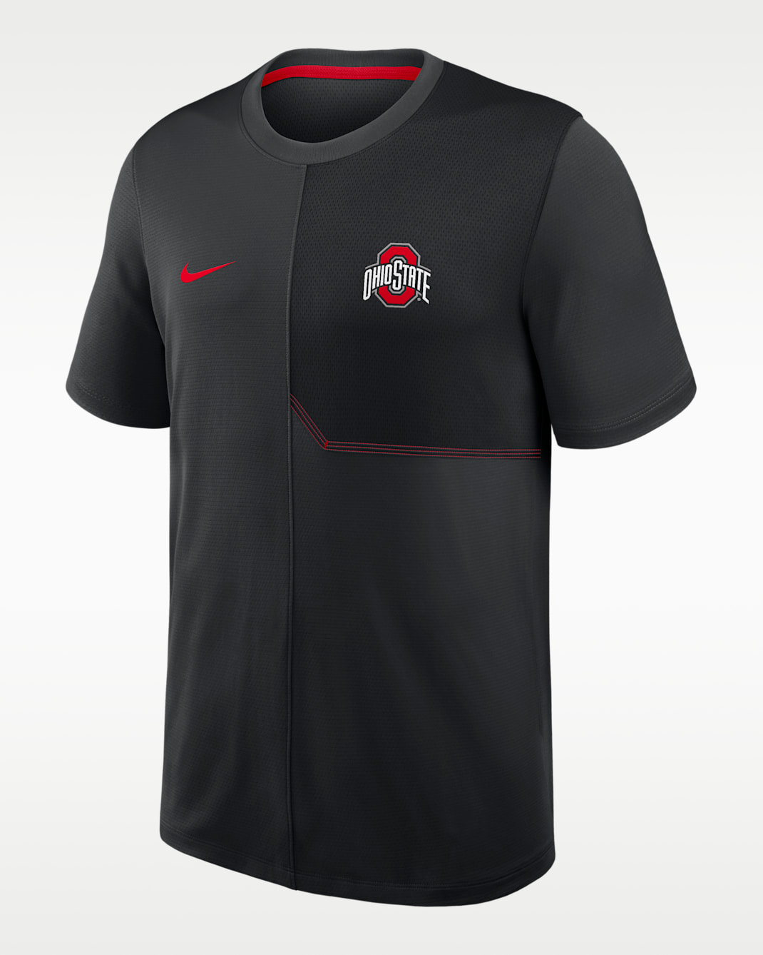Ohio State Sideline Coach Men's Nike Dri-FIT College Top - Black