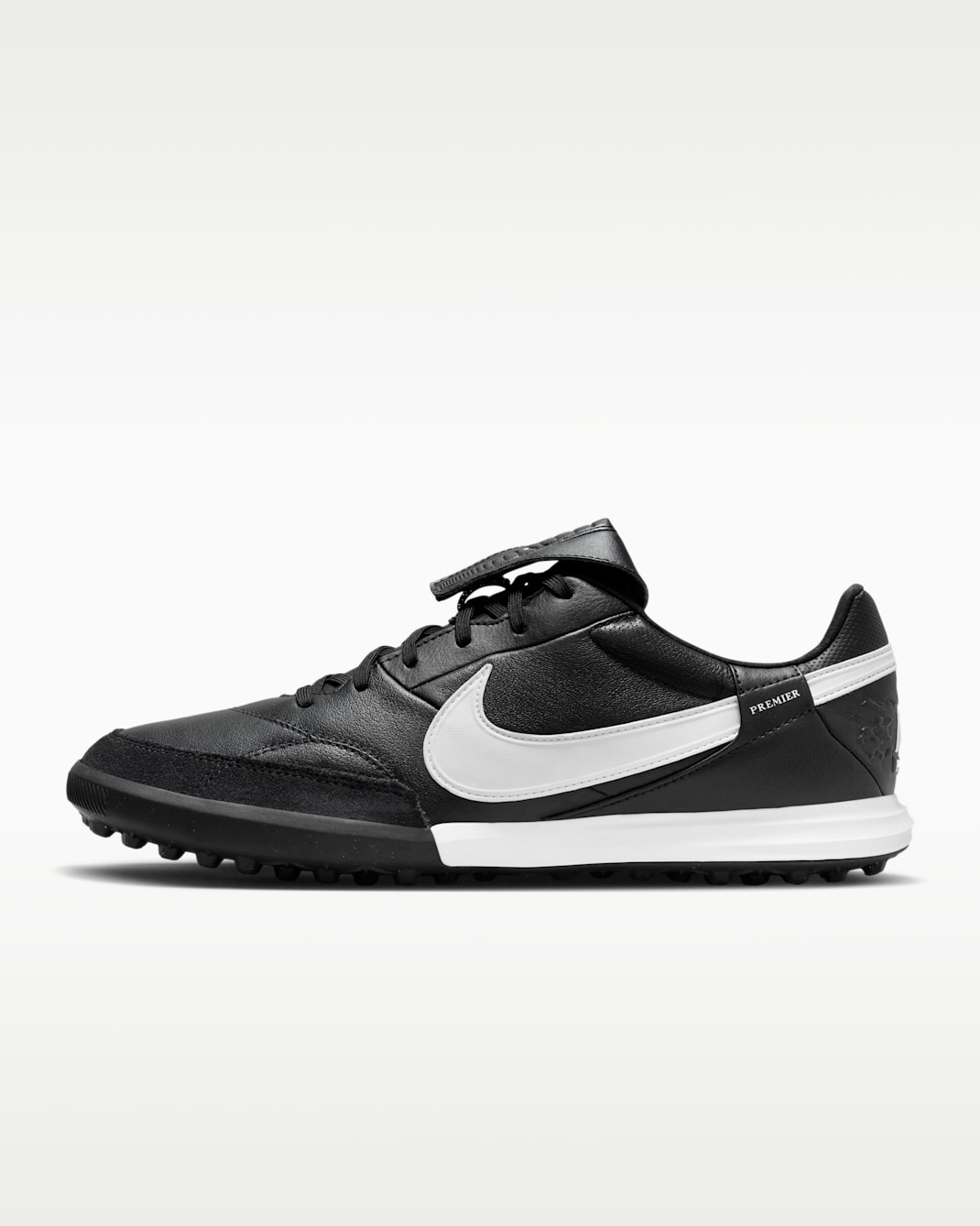 Nike Premier 3 Turf Low-Top Football Shoes - Black/White