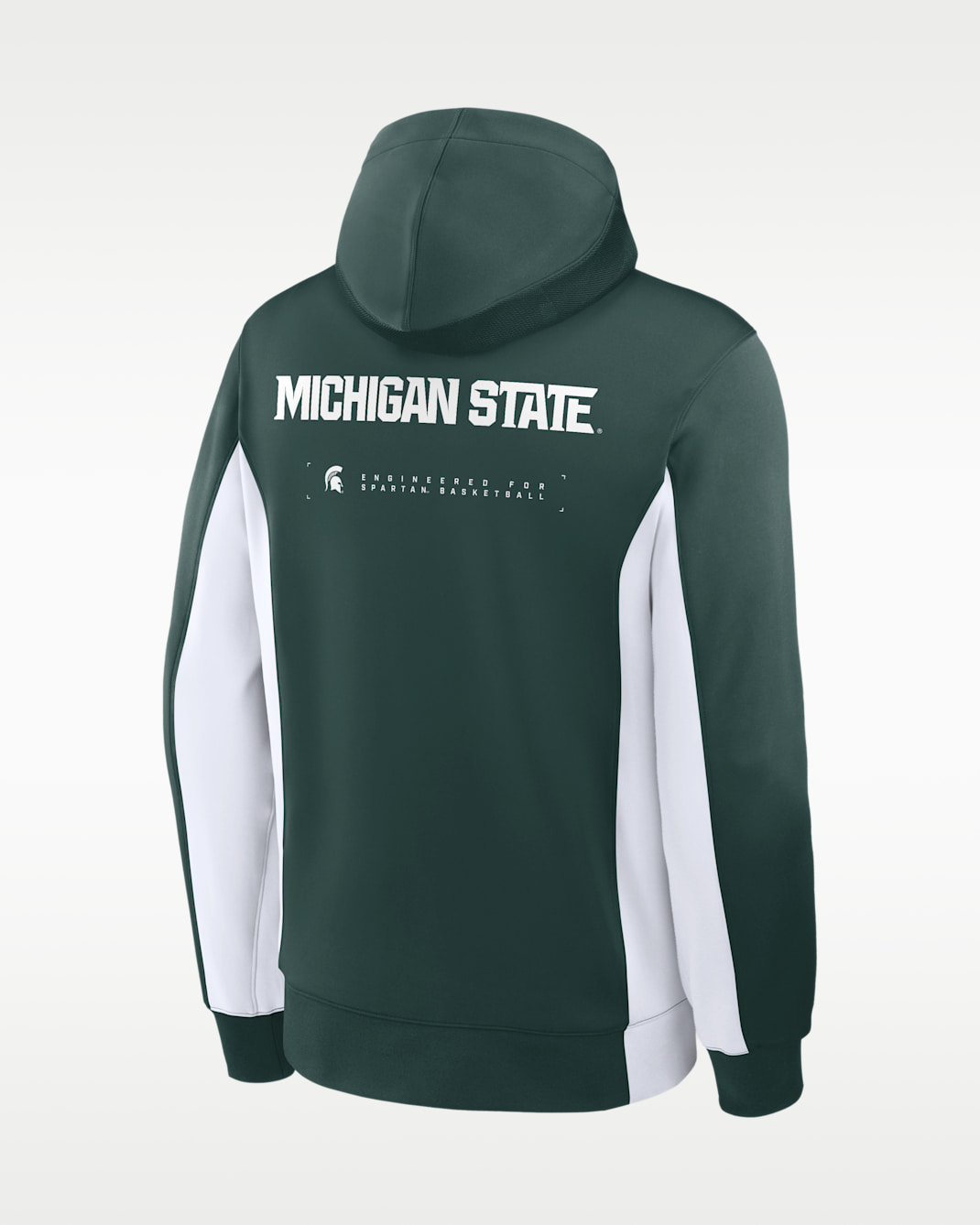 Michigan State Courtside Men's Nike Dri-FIT College Full-Zip Jacket