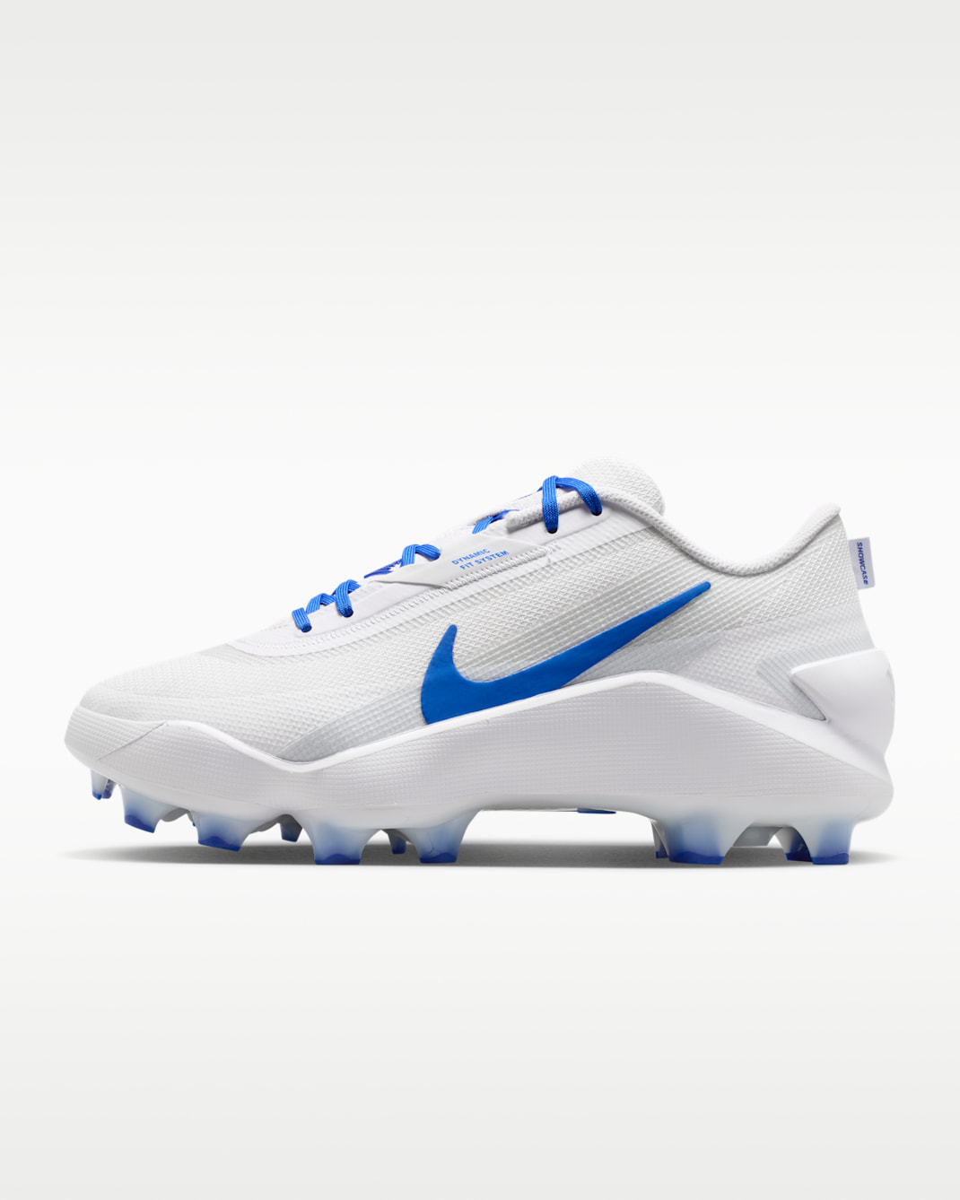 Nike Diamond Showcase MCS Baseball Cleats - White/Hyper Royal