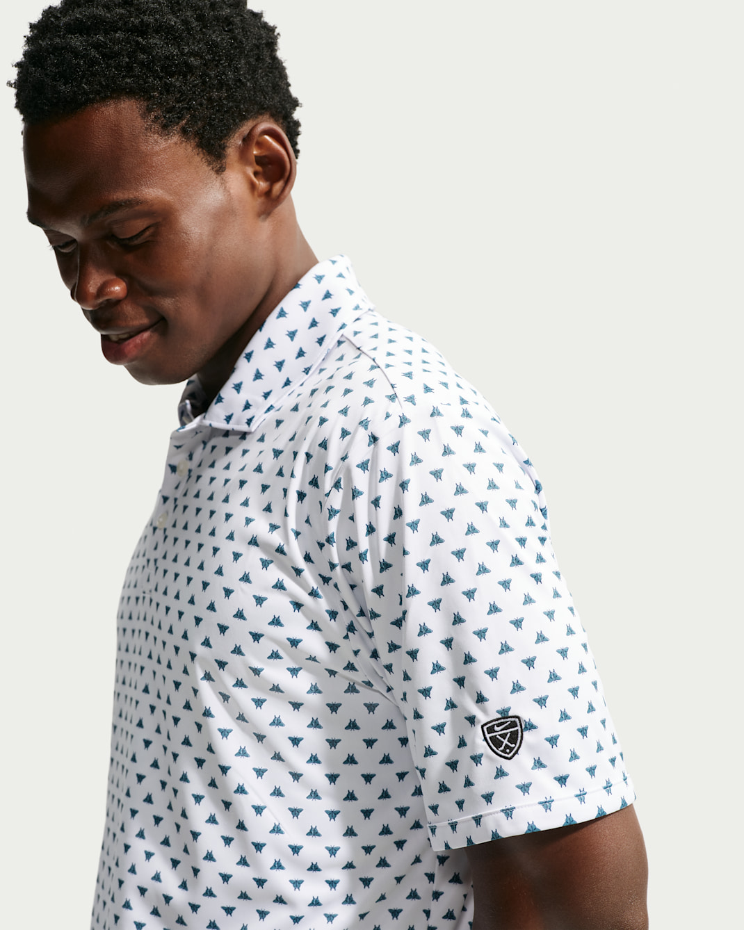 Nike Par Men's Dri-FIT Printed Golf Polo