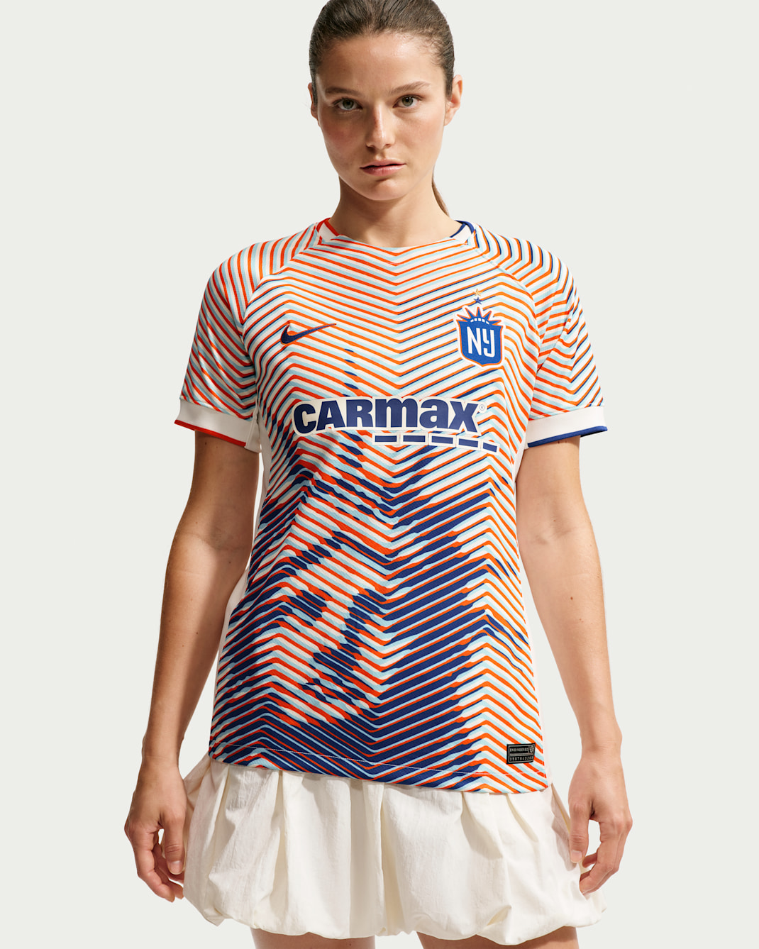Jersey Nike Dri-FIT de la NWSL Replica para mujer Gotham FC Stadium Away - Vela