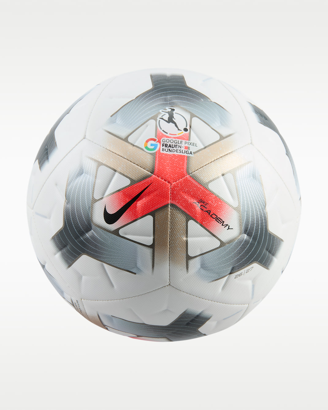 Ballon Nike Football Women's Bundesliga Academy - Blanc/Bright Crimson/Anthracite/Noir
