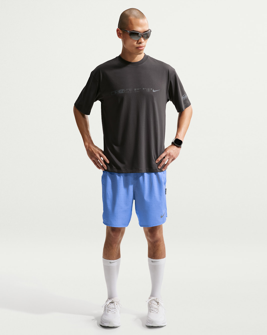 나이키 챌린저 브리드 남성 드라이 핏 7인치 투인원 러닝 쇼츠 - 로얄 펄스/로얄 펄스/블랙