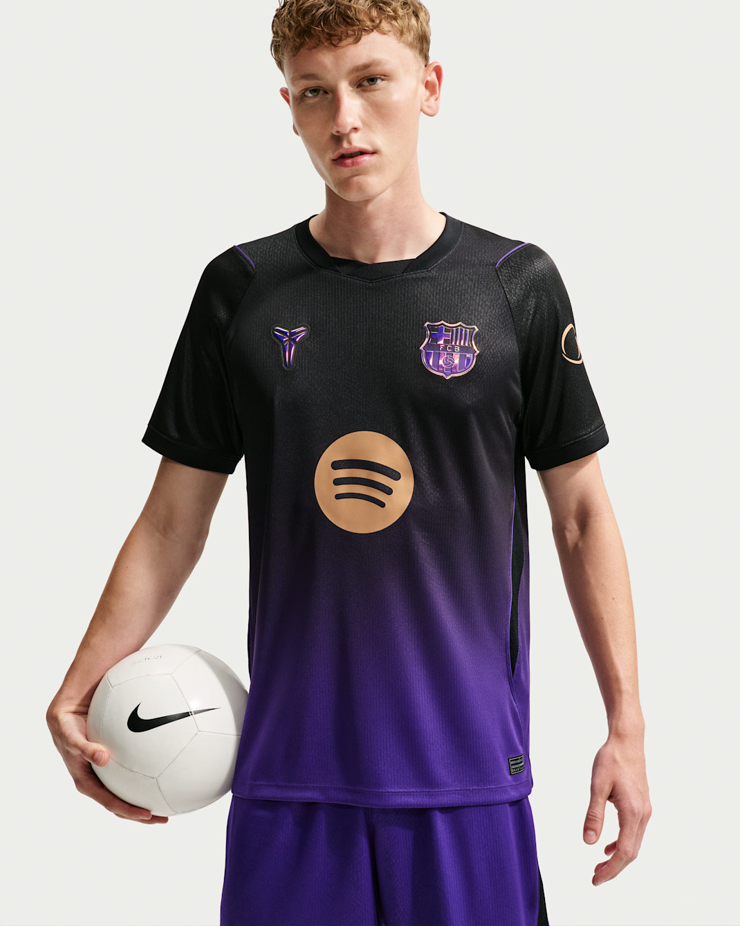 FC Barcelona 2026/27 Stadium Away Kobe Dri-FIT Replika-Fußballtrikot (Herren) - Field Purple/Field Purple/Schwarz/Metallic Gold