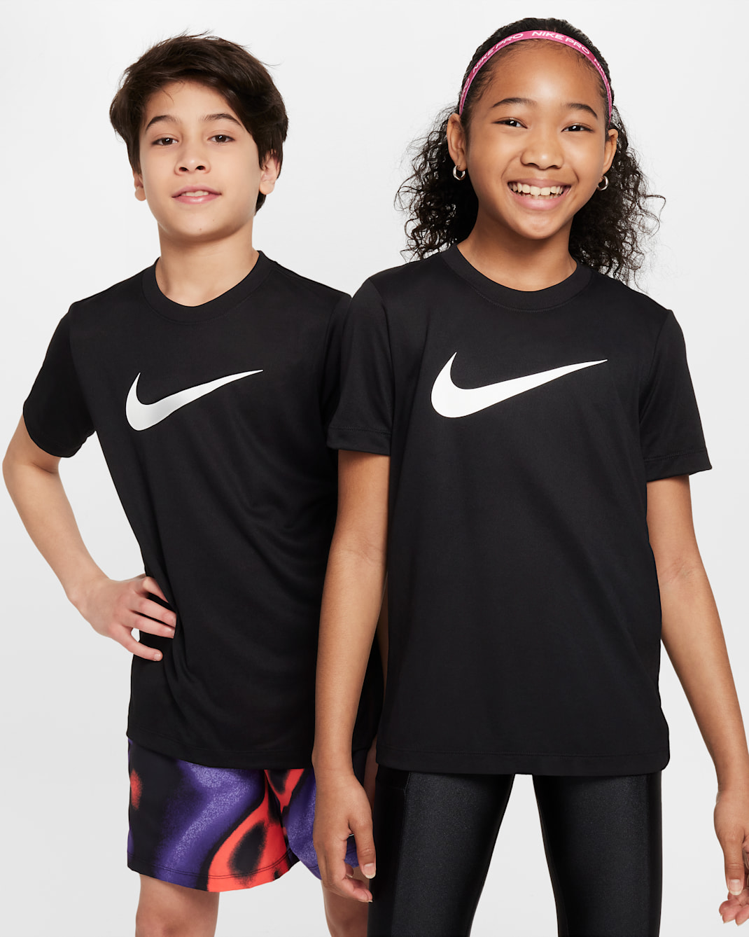Nike Legend Big Kids' Dri-FIT T-Shirt - Black