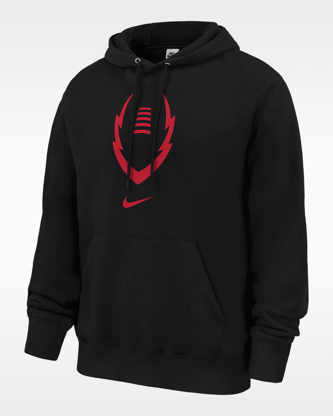 Nike Club Men's Football Pullover Fleece Hoodie - Black