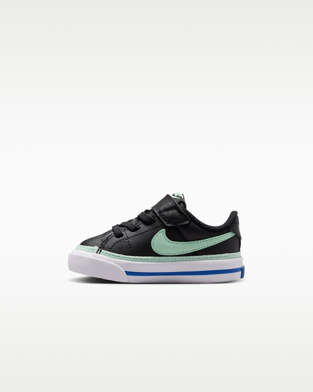 Nike Court Legacy Baby/Toddler Shoes - Black/White/Game Royal/Arctic Green