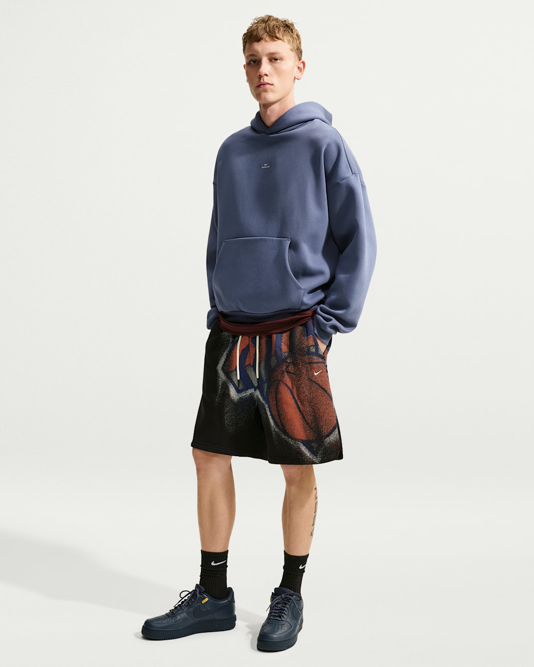 New York Knicks Standard Issue Men's Fleece Basketball Shorts