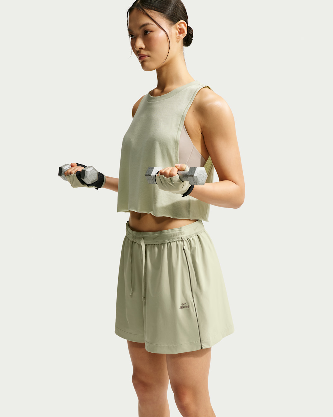 NikeSKIMS Stretch Nylon Women's 5" Track Shorts