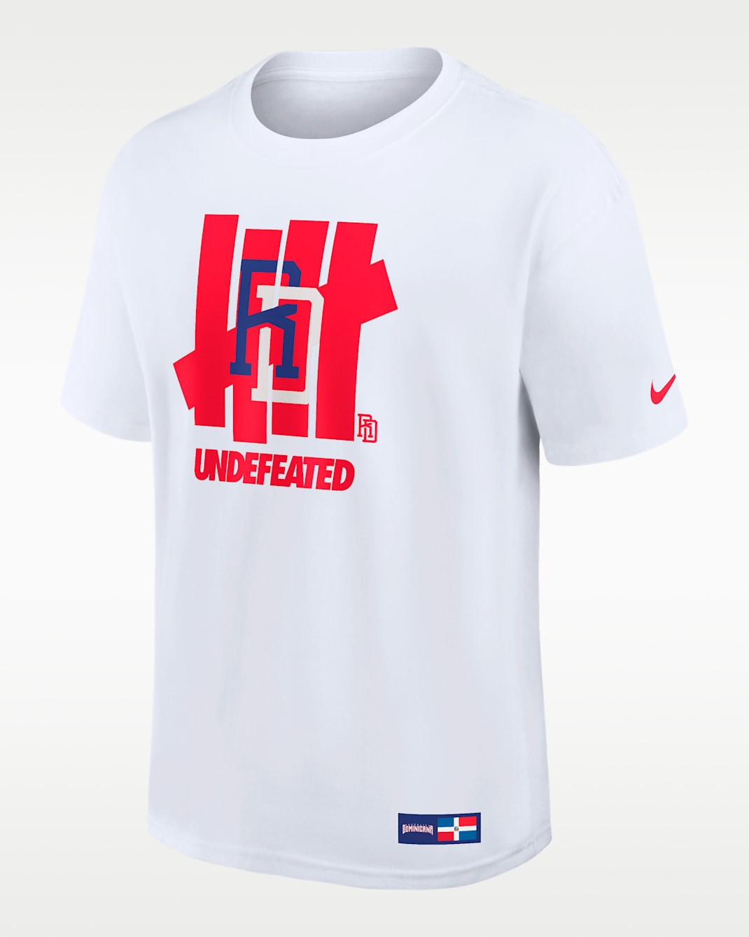Dominican Republic National Baseball Team 2026 World Baseball Classic Complex Undefeated Nike T-Shirt - White