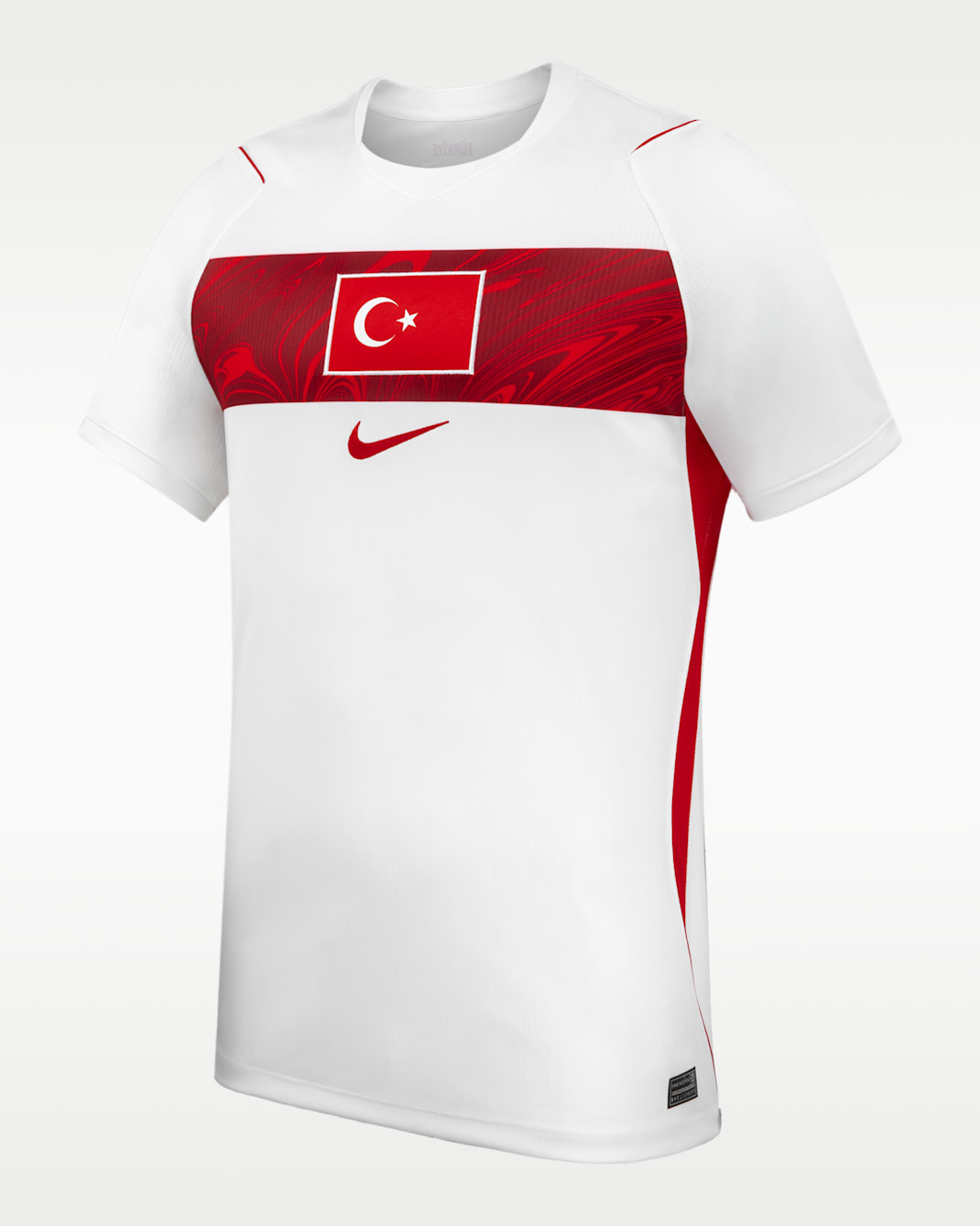 Jersey de fútbol Nike Dri-FIT para hombre Turkey visitante 2026 Stadium - Blanco