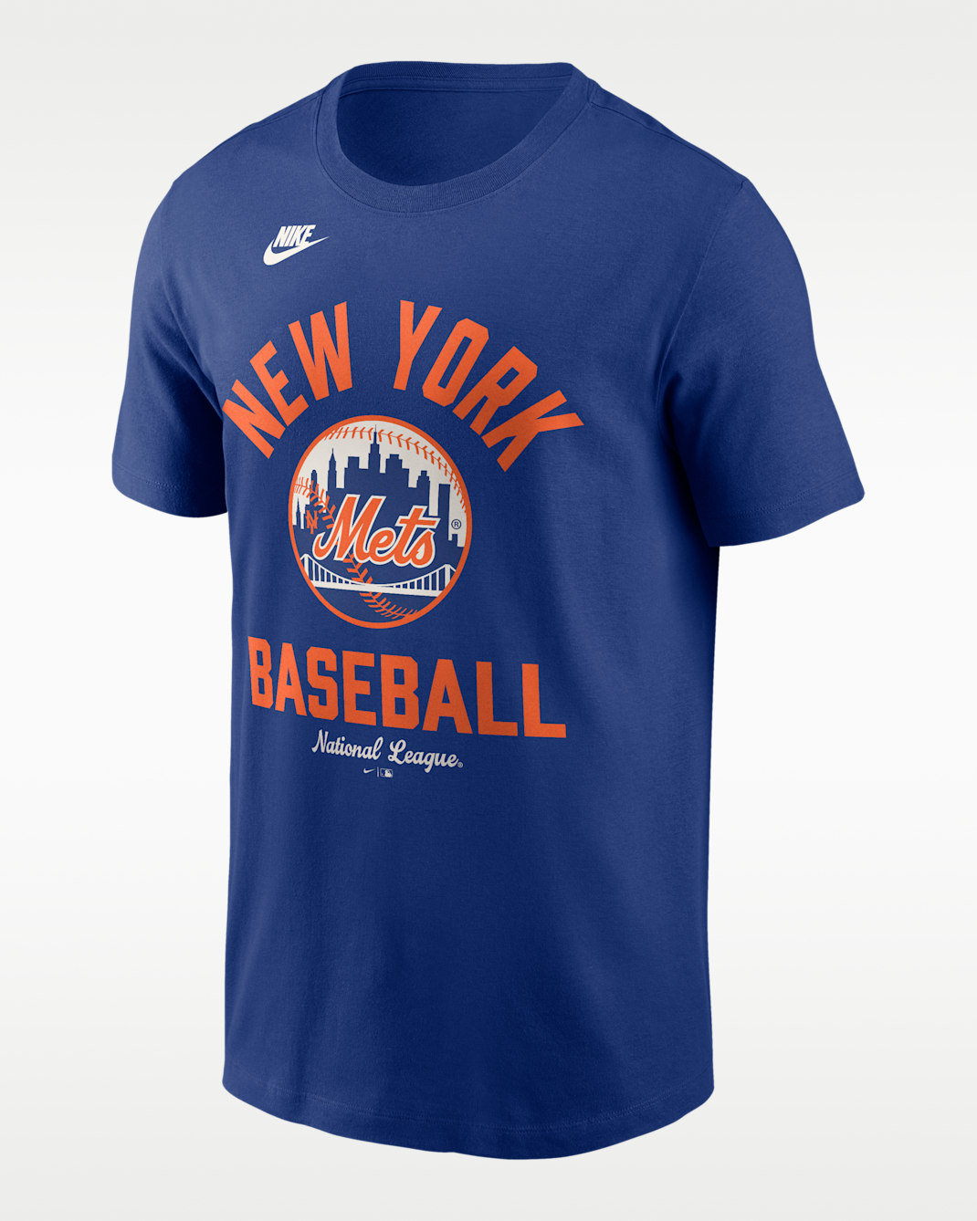 New York Mets Cooperstown Men's Nike MLB T-Shirt - Royal