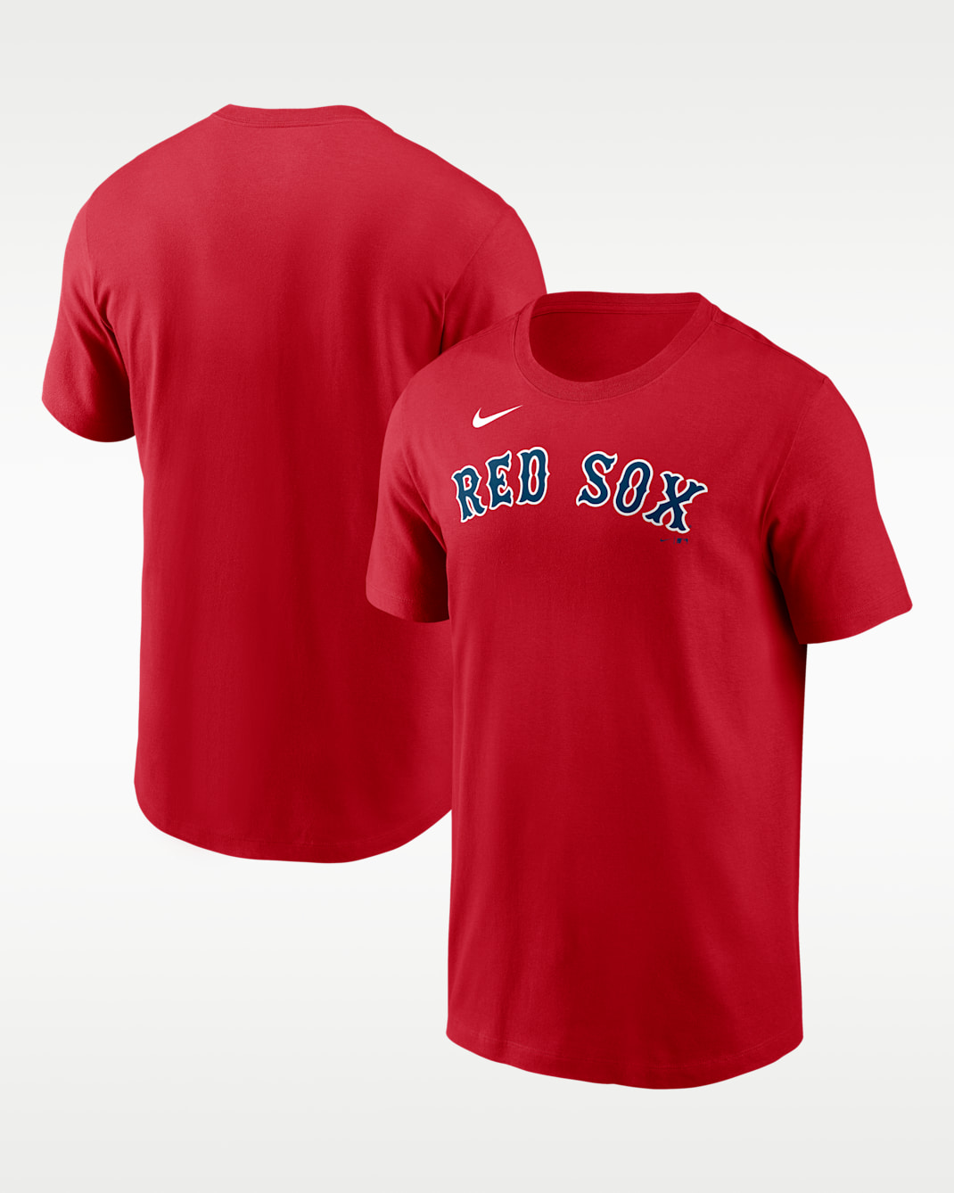 Playera de manga corta Nike de la MLB para hombre Boston Red Sox - Rojo deportivo