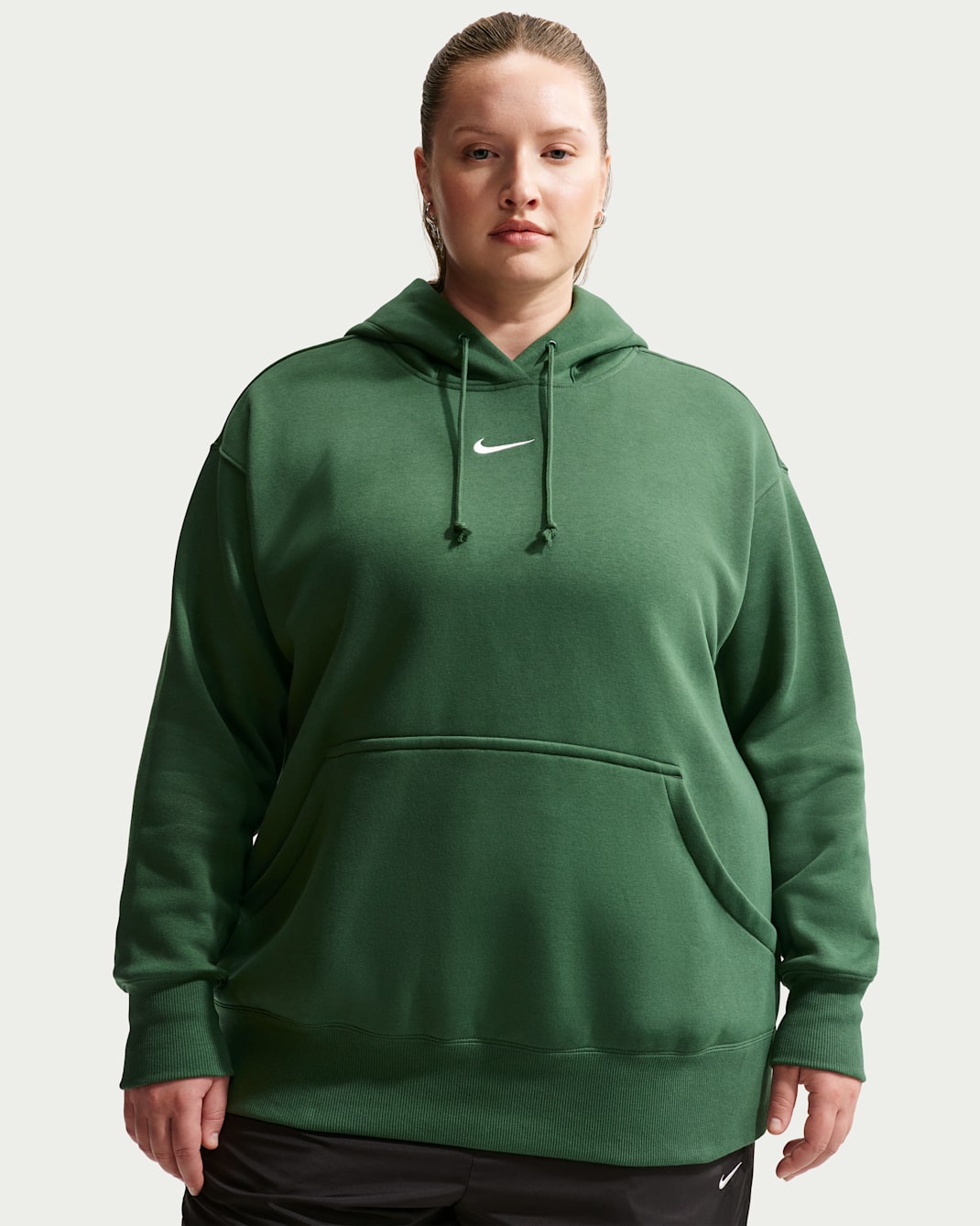 Nike Sportswear Phoenix Fleece Oversize-Hoodie für Damen (große Größe) - Fir/Sail
