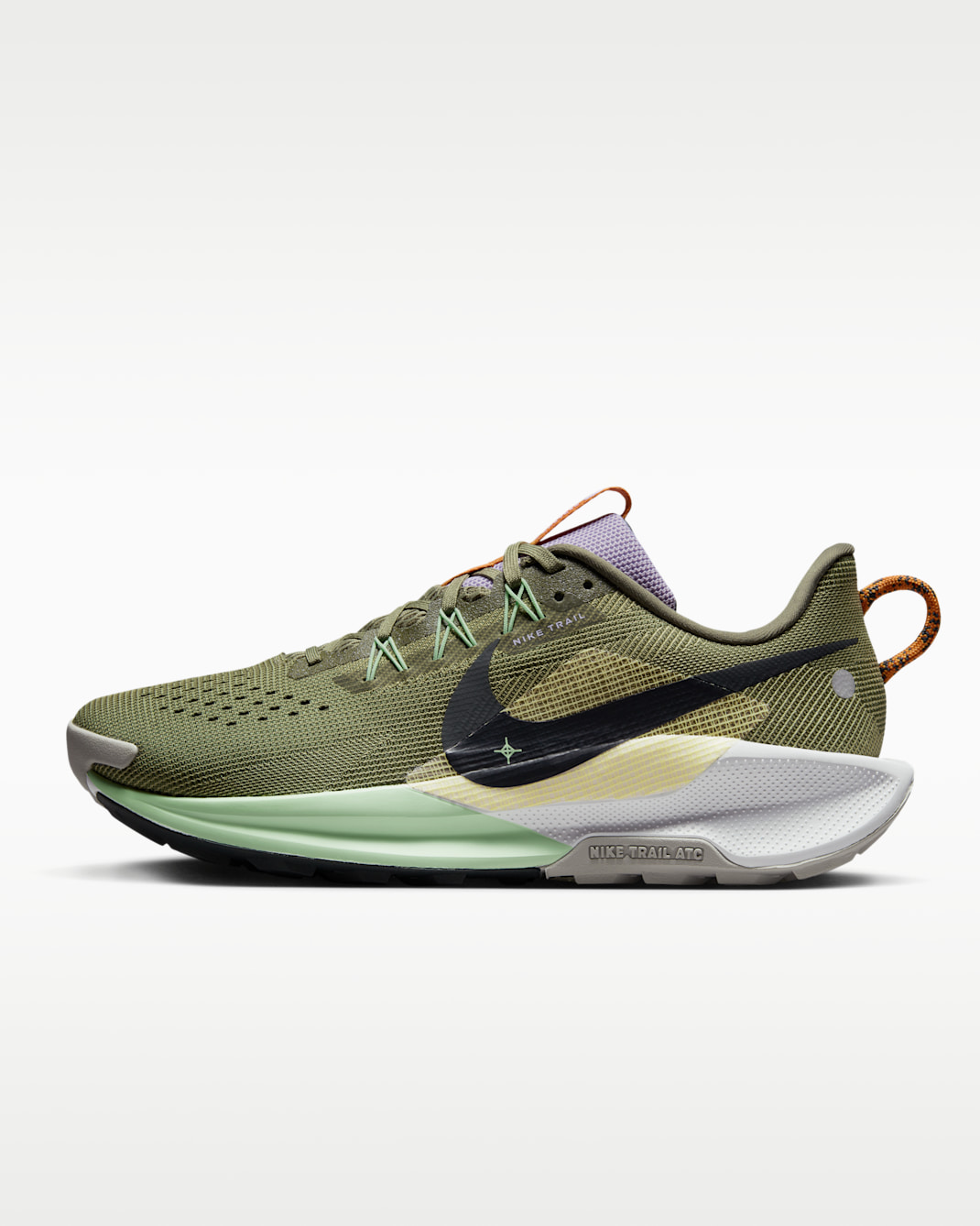 Nike Pegasus Trail 5 Men's Trail-Running Shoes - Medium Olive/Neutral Olive/Vapour Green/Anthracite
