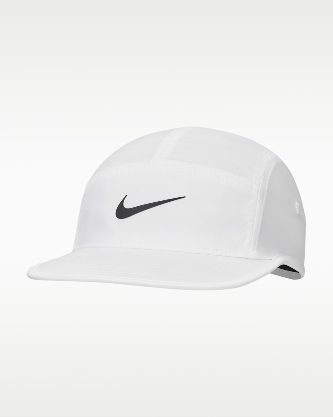 Nike Fly Dri-FIT formløs Swoosh-caps - Hvit/Anthracite/Svart