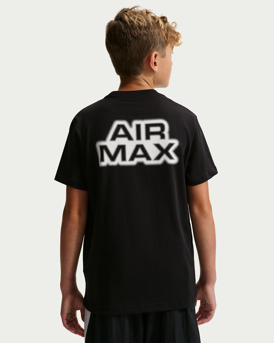 T-shirt Nike Sportswear Air Max Júnior (Rapaz) - Preto