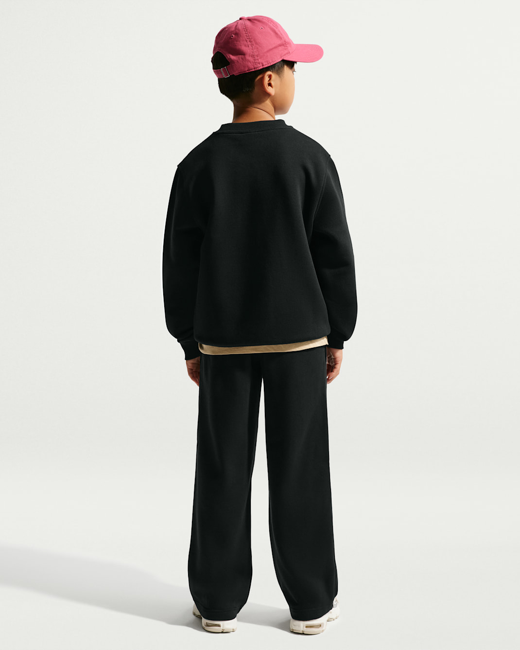 Nike Sportswear Big Kids' Fleece Crew-Neck Sweatshirt